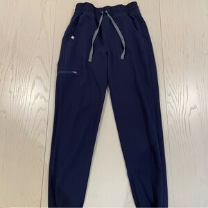 FIGS Womens Zamora Jogger Scrub Pants W20SW2028 (Navy #1877) - Size XS